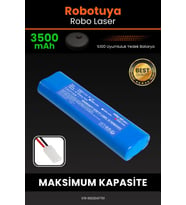 Robotuya RoboLaser 3500mAh Robot Süpürge Bataryası - Gerçek Kapasite, Maksimum Güvenlik