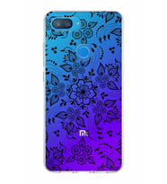 Xiaomi Mi 8 Lite Uyumlu Kapak Nostalji Desen Tasarımlı Şeffaf Silikon Kılıf