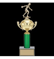 ODAK KUPA - Figürlü Kupalar - Bowling Kadın Figürlü Kupalar FG-050 B - 38 cm