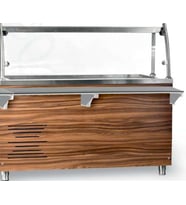 Pimak Soğutmalı Teşhir Ünitesi 120 x 70 x 85 / 135 (cm) Elektrikli