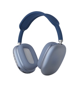 P9 Hi-fi Ses Kalitesi Ayarlanabilir Ve Katlanabilir Kulak Üstü Bluetooth Kulaklık Mavi