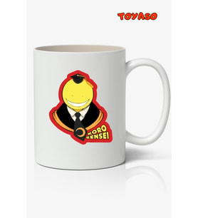 Koro Sensei Anime Kişiye Özel Temalı Beyaz Kupa Bardak Arkadaşa Sevgiliye Hediye