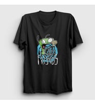 Presmono Unisex Siyah Me And The Squirrel Are Friends Gir Invader Zim T-Shirt 448993tt