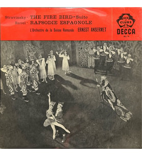 Igor Stravinsky The Fire Bird, Maurice Ravel Rapsodie Espagnole Classic LP Plak (Karışık)