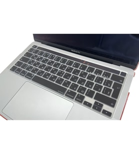 Rusça Klavye Macbook Pro M1-M2, 13inç Kılıf A2338 A2251 A2289 A2141 ile Uyumlu