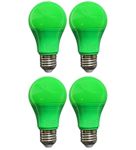 (4 Adet) Osaka 10W Yeşil Işık E27 Duylu (Kalın Duy) Led Ampul