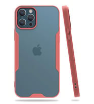 Newface Apple iPhone 12 Pro Max Kılıf Platin Silikon - Pembe