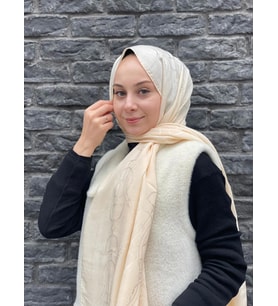 Ekru Harem Scarf Maria Şal