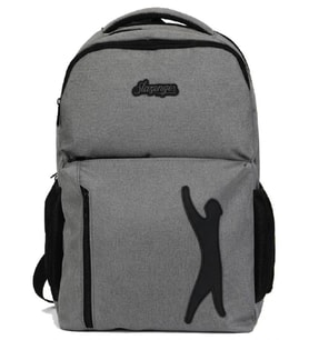 Slazenger Dört Bölmeli Gri Siyah Tasarım Kız Çocuk Gri Okul ve Günlük Sırt Çantası - 26834