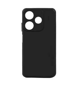 Tecno Spark 10C Kılıf Biye Silikon Kılıf (Siyah)