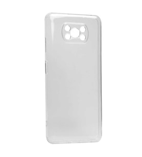 Xiaomi Poco X3 Kılıf Zore Kamera Korumalı Süper Silikon Kılıf (Renksiz)