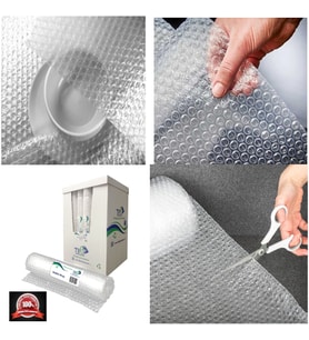 Balonlu Naylon 100cm X 5Mt (En: 100 cm, Boy: 5mt.) Üç Katlı Eşya Koruma Ambalajı, Pat Pat