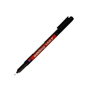 Edding 148 F Asetat Kalemi Silgili Yuvarlak Uç 0.6 mm Siyah