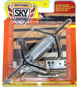 Hot Wheels Matchbox 2022 - Sky Busters - Ch-47 Chinook - Helikopter - #16/33 (Çok Renkli)