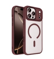 Northcity Joko Apple iPhone 18 Pro Uyumlu/17 Pro Terea Magsafe Kapak - Bordo