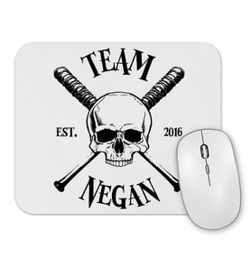 The Walking Dead Team Negan Lucille Walking Mouse Pad