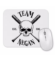 The Walking Dead Team Negan Lucille Walking Mouse Pad