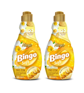 Bingo Soft Konsantre Camasır Yumusatıcısı 1440 ml  2 Adet