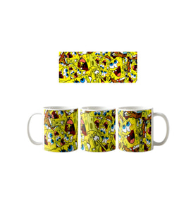 Ghostbastır Design Sünger Bob Kupa Bardak Tek Adet K0128