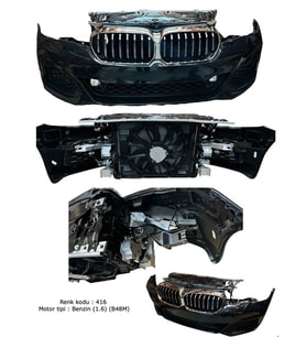 BMW - ÖN TAMPON PANEL RADYATÖR SETİ DOLU G30 LCI 2020-