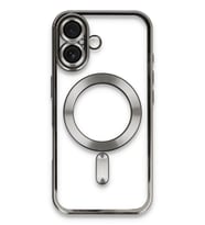 iPhone 16 Kılıf Kross Magneticsafe Kapak - Titan Gri