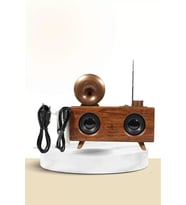 Nostaljik Radyo Bluetooth Bağlantılı Şarjlı Yüksek Ses Kaliteli