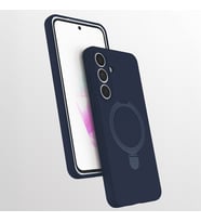 Samsung Galaxy S25 FE Uyumlu Kılıf M-safe Şarj Özellikli Standlı Zore Samara Kapak