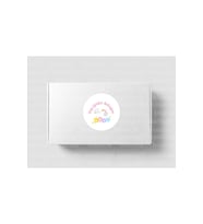 Hoş Geldin Bebeğim Etiketi Baby Parti Yuvarlak Mat Çıkartma Cute Round Sticker 4 Cm (45 Adet)