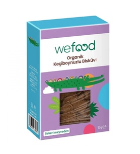 Wefood Organik Kids Keçiboynuzlu Bisküvi 55 Gr