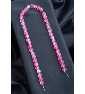 Termal Kuvars Taşı Küre Kesim Mat Pembe 8mm Doğal Taş Dizi