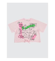 Civil Girls Kız Çocuk Tişört 10-13 Yaş Açık-Pembe (Açık Pembe)