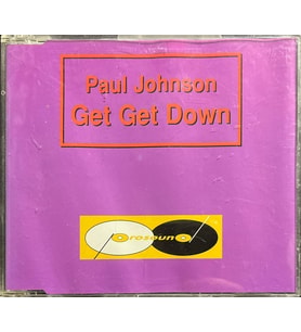 (Müzik CD sidir Plak Değildir) CD Paul Johnson Get Get Down Maxi Single CD
