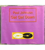 (Müzik CD sidir Plak Değildir) CD Paul Johnson Get Get Down Maxi Single CD