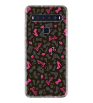 TCL 10L 10 Plus 10SE 20E 20SE 30SE L7 Kılıf Desemli Silikon Barbie and Shoes 1413