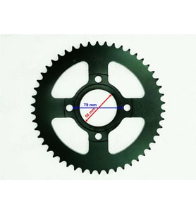125 CG MODEL ARKA DİŞLİ 428-50T İÇ 58 mm IND