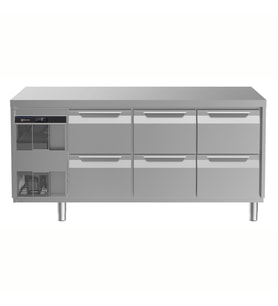 Electrolux Professional EK3KBBBB Tezgah Tipi Derin Dondurucu, 6x½ Çekmeceli, -22°c/-15°c, Aısı 304 (r290) ,710365