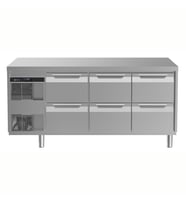 Electrolux Professional EK3KBBBB Tezgah Tipi Derin Dondurucu, 6x½ Çekmeceli, -22°c/-15°c, Aısı 304 (r290) ,710365