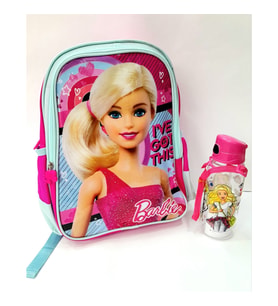 Çilekhomeavm Barbie Ilkokul Çantası Barbie-Barbie Plastik Matara Seti
