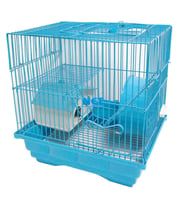 Dayang Hamster Kafesi Aksesuarlı 30X23X31   (Gri)