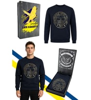 ERKEK TRIBUN ALTIN LOGOLU SWEAT UV KUTU HEDİYELİ