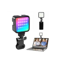 Renkli RGB Tripod ile Telefon, Kamera ve Laptop İçin Profesyonel Işık