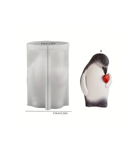 Penguen Mum Silikon Kalıp (S870)
