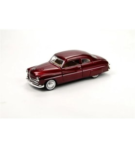 MotorMax 1949 Mercury Coupe 1/24 Siyah Model Araba Bordo