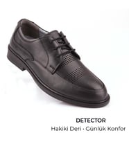 Hakiki Deri Ortopedik Delikli Erkek Günlük Ayakkabı 536