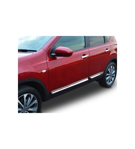 Nissan Qashqai Yan Kapı Çıtası Krom 4 Parça 2007-2013
