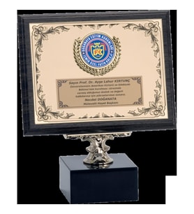 ODAK KUPA - Ahşap Plaketler - PL-072 A - 18x24 cm