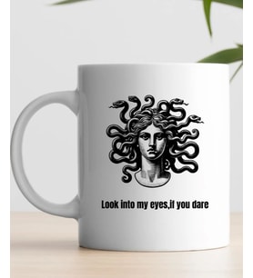 Medusa Baskılı Bardak