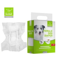 Nunbell Köpek Alt Bağlama Bezi 10 lu S Boy