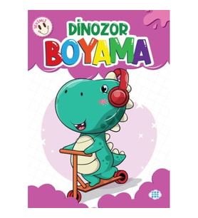 Sevimli Dinozor Boyama