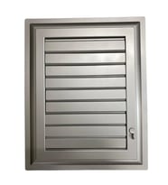 Mey İthalat® Plastik Menfez 35X55 Gümüş Banyo WC Havalandırma